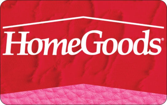 HomeGoods Gift Cards Discounted 5%! Digital Delivery!