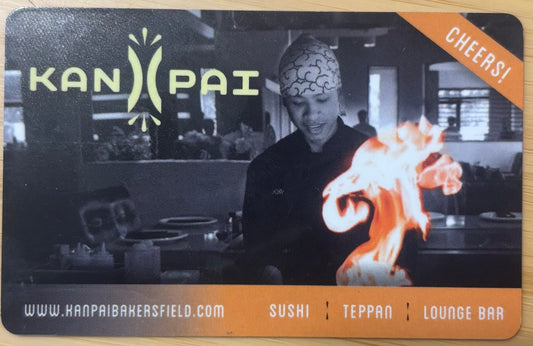 Kan Pai Restaurant Gift Cards Discounted 40%