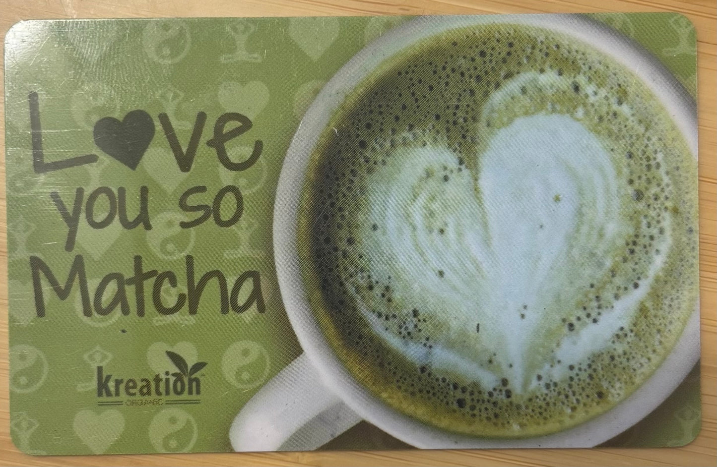 Kreation Organic Gift Cards Discounted 40%