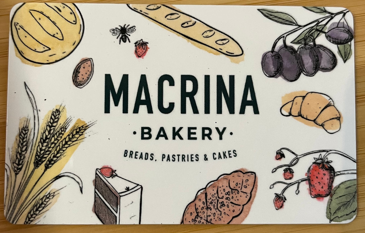 Macrina Bakery Gift Card $50 value!