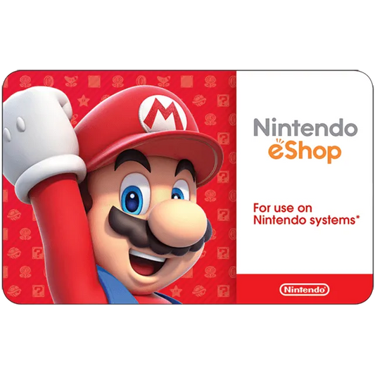 Nintendo eShop Gift Cards Discounted 5%! Digital Delivery!