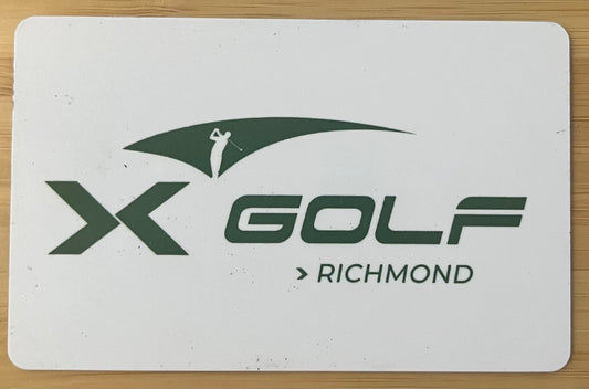 X Golf Richmond Gift Card $50 value! Discounted 50%!